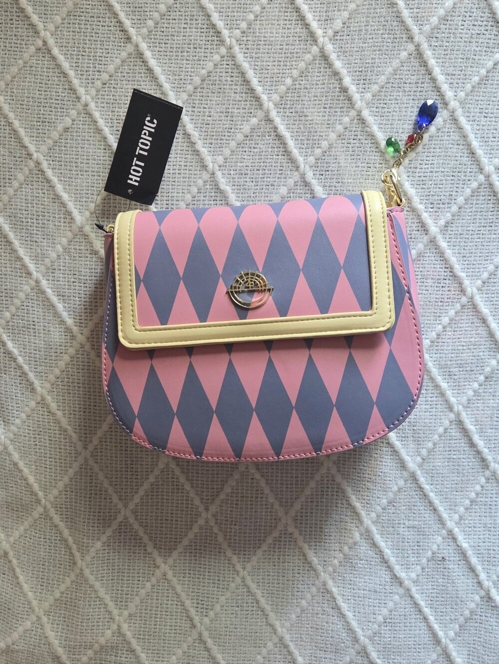 Her Universe Studio Ghibli Howl's Moving Castle Argyle Crossbody Bag